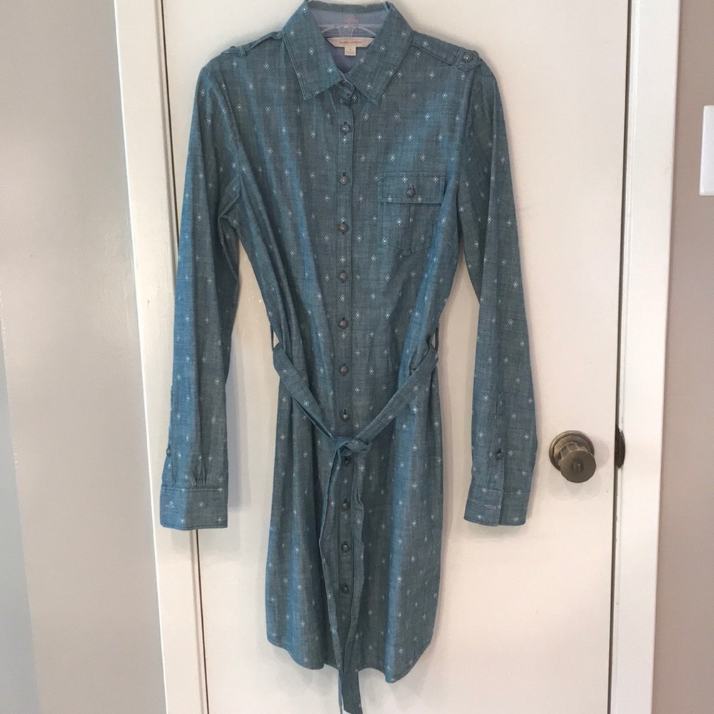 Brook Brothers Belted Shirtdress